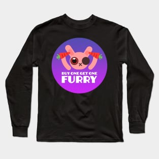 Buy One Get One Furry Long Sleeve T-Shirt